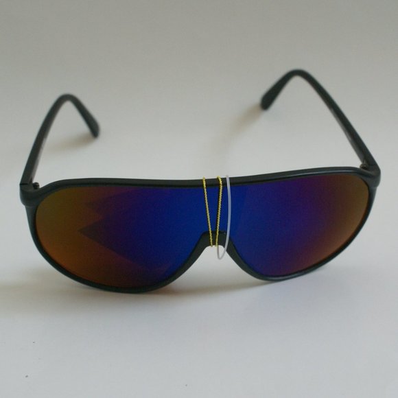 NWT TruVintage 1pc Wing style Aviator Sports sunglasses w/iridium true blue lens - Picture 8 of 11